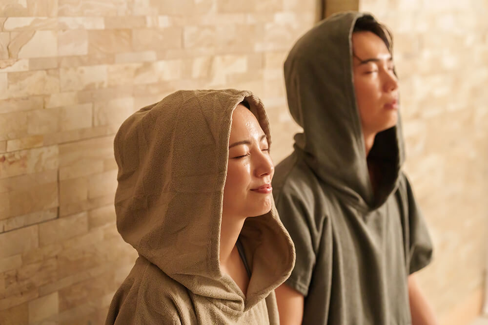 カップル サウナ